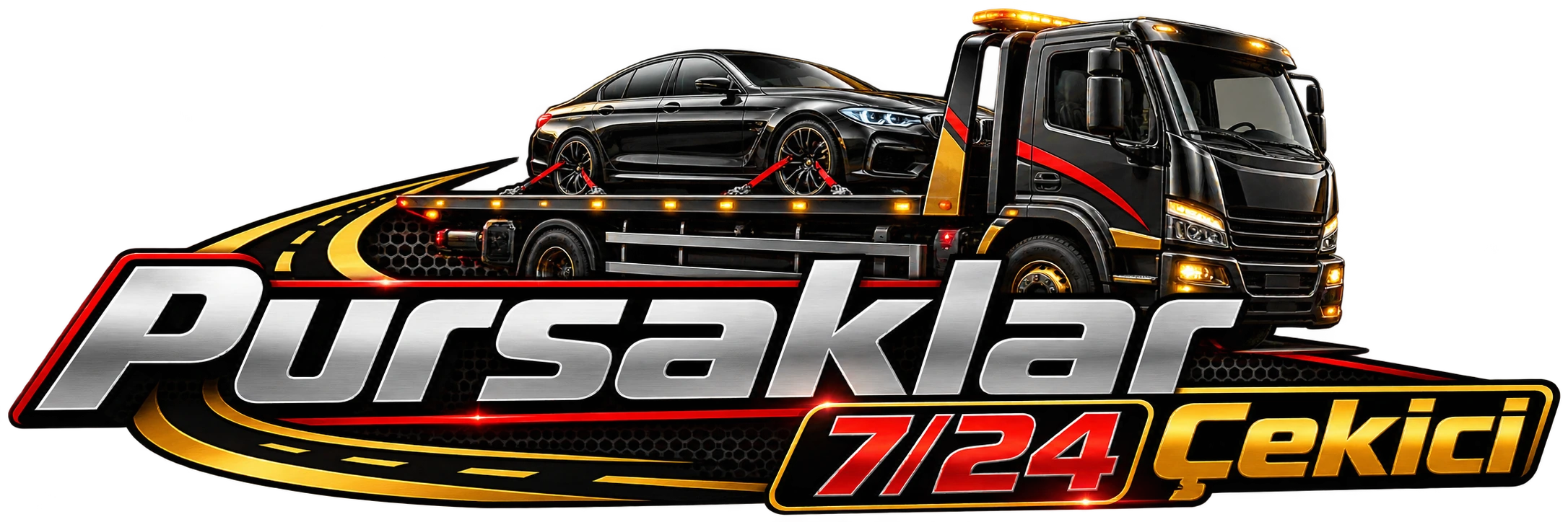 Pursaklar 7/24 Çekici logosu